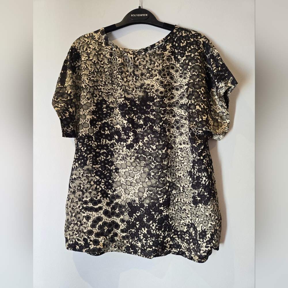 Dries Van Noten Print Top Size 38
